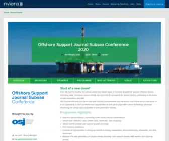 Osjsubsea.com(Offshore Support Journal Subsea Conference 2020) Screenshot