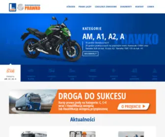 OSK-Prawko.pl(Ośrodek Szkolenia Kierowców PRAWKO) Screenshot