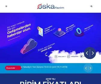 Oska.com.tr(Hakediş Yazılımları) Screenshot