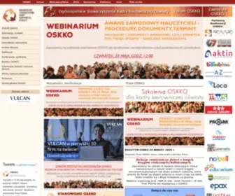 Oskko.edu.pl(OgĂłlnopolskie) Screenshot