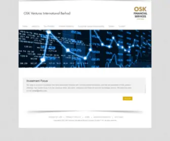 Oskvi.com(OSK Ventures International Berhad) Screenshot