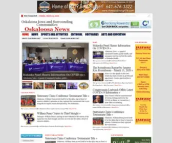 Oskynews.org(Oskaloosa News) Screenshot