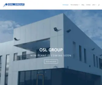 OSL-Group.com(OSL GROUP) Screenshot