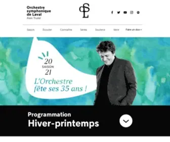 OSL.ca(Orchestre symphonique de Laval) Screenshot