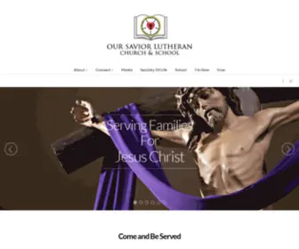 OSL.cc(Our Savior Lutheran Church) Screenshot