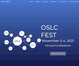 OslcFest.org(OSLC Fest) Screenshot