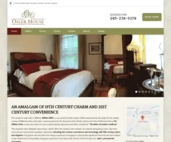 Oslerhouse.com(Osler House) Screenshot