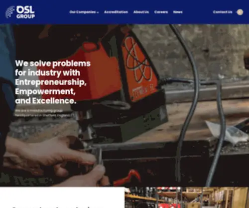 Oslgroup.com(OSL Group) Screenshot
