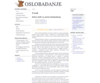 Oslobadjanje.com(Spiritualna nakačenja) Screenshot