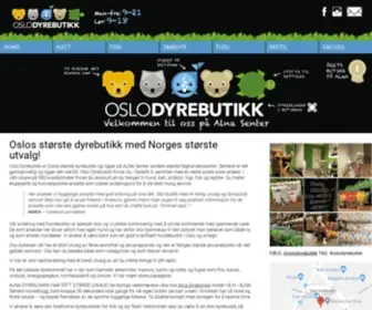 Oslodyrebutikk.no(Oslodyrebutikk) Screenshot