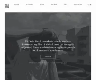Oslofotokunstskole.no(Oslo Fotokunstskole) Screenshot