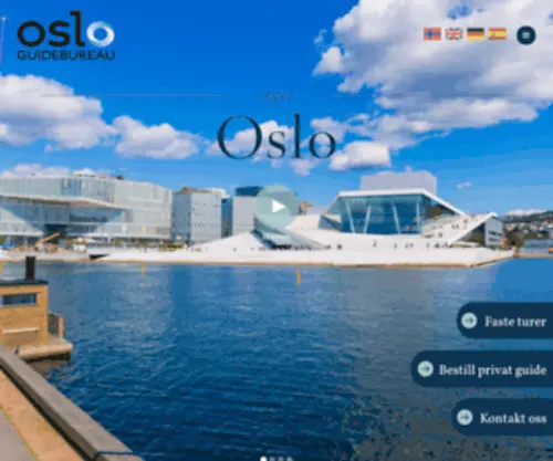 Osloguide.no(Oslo Guidebureau) Screenshot