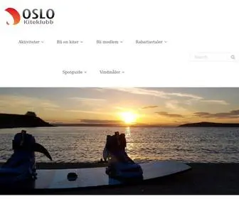 Oslokiteklubb.no(Oslo Kiteklubb) Screenshot