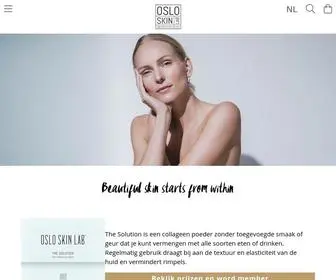 Osloskinlab.nl(Oslo Skin Lab Nederland) Screenshot