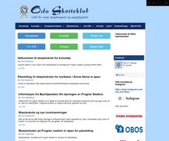 Oslosk.no(Oslo Skøiteklub) Screenshot