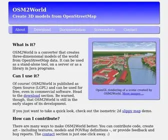 OSM2World.org(OSM2World) Screenshot