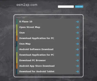 OSM2XP.com(OSM2XP) Screenshot