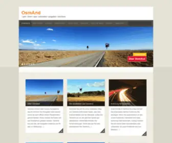 Osmand.de(Open Street Map Automated Navigation Direction) Screenshot