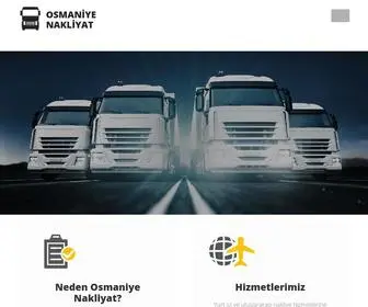 Osmaniyenakliyat.com(Osmaniye Nakliyat) Screenshot