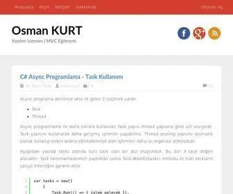 Osmankurt.net(Osman KURT) Screenshot