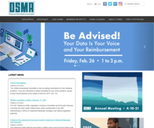 Osmaonline.org(OSMA) Screenshot