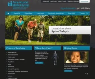 OSMC.net(The Orthopaedics & Sports Medicine Center) Screenshot