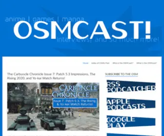 Osmcast.com(A podcast of awesome proportions) Screenshot