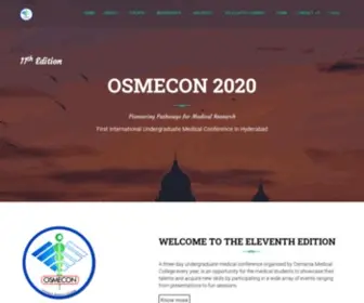 Osmecon.org(OSMECON 2021) Screenshot