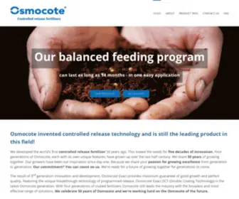 Osmocote.co.za(Controlled Release Fertilizer) Screenshot
