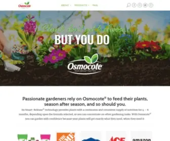 Osmocotegarden.com(Osmocote Garden) Screenshot