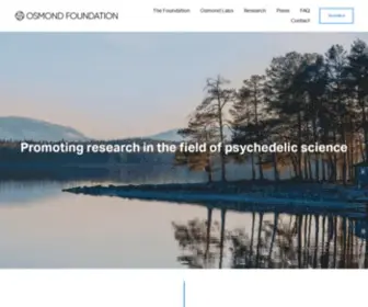 Osmondlabs.org(Osmond Foundation (English)) Screenshot