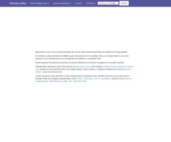 Osmosislatina.com(Sistemas de Informacion con enfoque en software libre y de codigo abierto) Screenshot