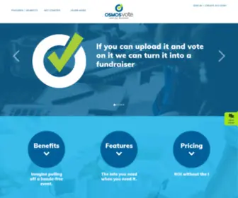 Osmosvote.com(OSMOS Vote) Screenshot