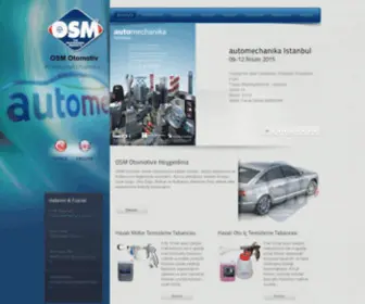 Osmotomotiv.com(OSM Otomotiv) Screenshot