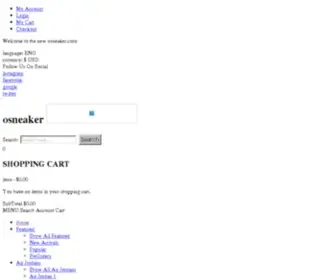 Osneaker.com(Osneaker) Screenshot