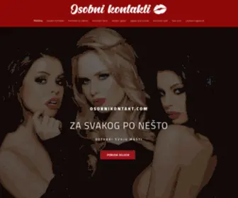 Osobnikontakti.com(Osobni kontakti i oglasi) Screenshot