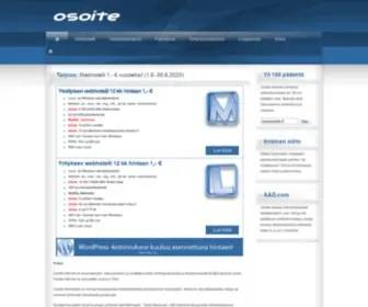 Osoite.fi(Osoite Internetpalvelut) Screenshot