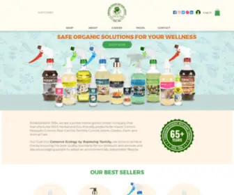 Osolin.com(Osolin-Organic Pest Control, Insect Pest Control and Natural Rodent Repellent, Herbal Plant Pest Control) Screenshot