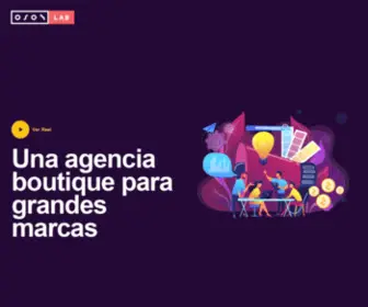 Osomlab.com(Agencia Boutique) Screenshot