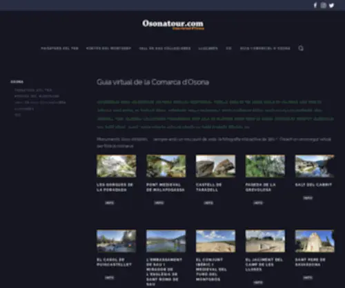 Osonatour.com(Guia virtual de la Comarca d'Osona) Screenshot