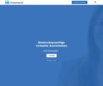 Osourced.is(Deutschsprachige virtuelle Assistenten (VA)) Screenshot