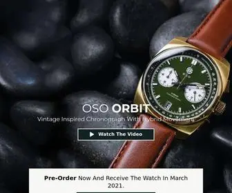 Osowatch.co(OSO Watch Co) Screenshot