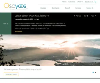 Osoyoos.ca(Osoyoos) Screenshot