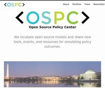OSPC.org(Open Source Policy Center) Screenshot