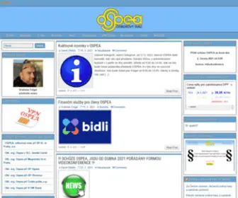 Ospea.cz(Ospea) Screenshot