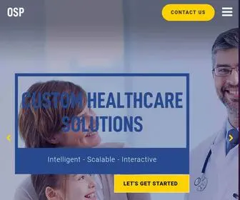 Osplabs.com(Healthcare IT Solutions) Screenshot