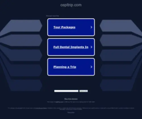 Ospltrip.com(Travel API) Screenshot