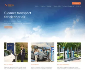 Ospreycharging.co.uk(Rapid Electric Vehicle Charging Network) Screenshot