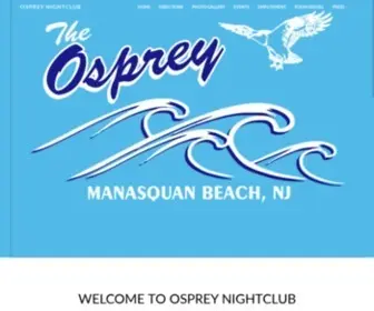 Ospreynightclub.com(Manasquan, NJ) Screenshot