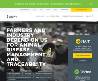 Ospri.co.nz(Home) Screenshot